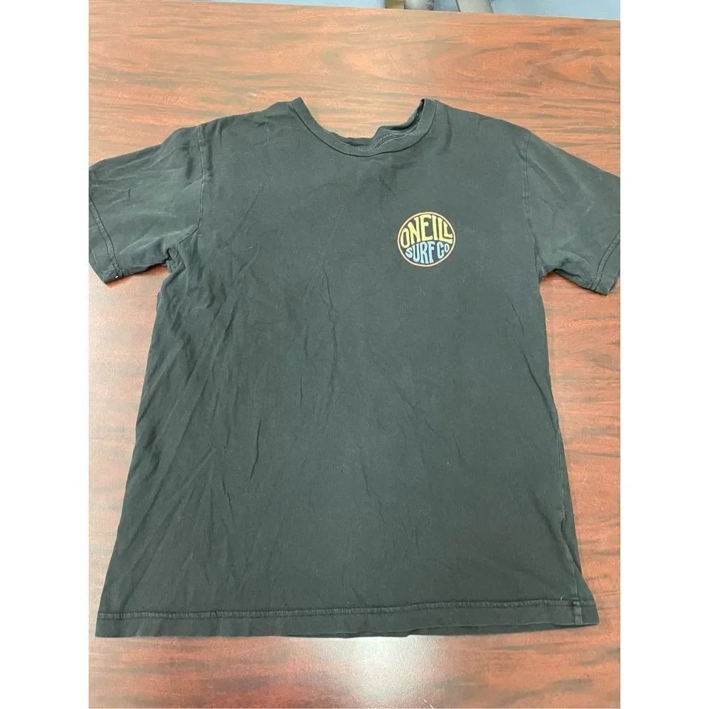 O’Neill Surf Shop Modern Fit Black Short Sleeve Tee Size Medium